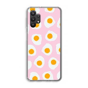 CaseCompany Dancing eggs: Samsung Galaxy A32 5G Transparant Hoesje