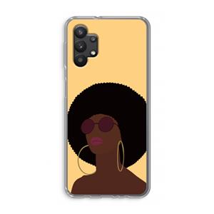 CaseCompany Golden hour: Samsung Galaxy A32 5G Transparant Hoesje