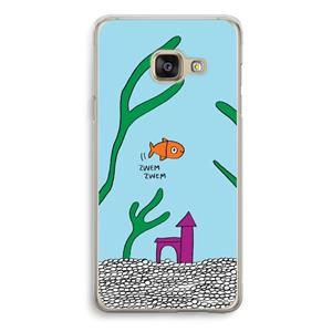 CaseCompany Aquarium: Samsung Galaxy A3 (2016) Transparant Hoesje