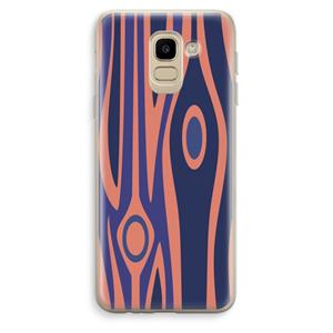 CaseCompany Bast A: Samsung Galaxy J6 (2018) Transparant Hoesje