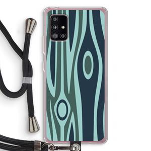 CaseCompany Bast B: Samsung Galaxy A51 5G Transparant Hoesje met koord