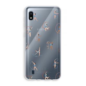 CaseCompany Dancing #3: Samsung Galaxy A10 Transparant Hoesje