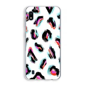 CaseCompany Cheetah color: Samsung Galaxy A10 Transparant Hoesje