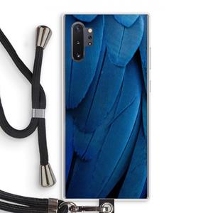 CaseCompany Pauw: Samsung Galaxy Note 10 Plus Transparant Hoesje met koord