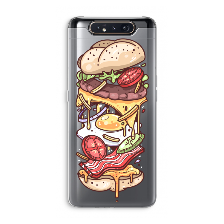 CaseCompany Diet Coke Please: Samsung Galaxy A80 Transparant Hoesje