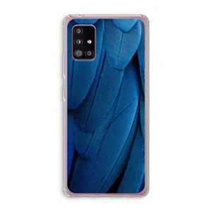 CaseCompany Pauw: Samsung Galaxy A51 5G Transparant Hoesje