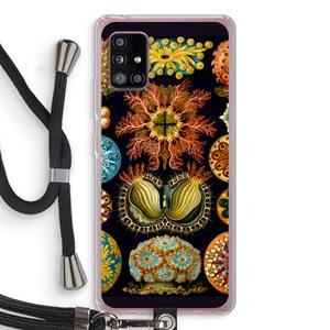 CaseCompany Haeckel Ascidiae: Samsung Galaxy A51 5G Transparant Hoesje met koord