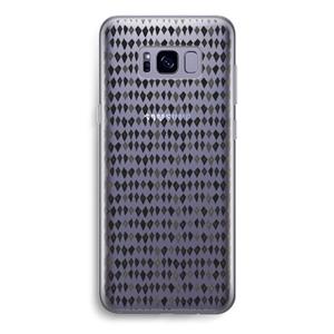 CaseCompany Crazy shapes: Samsung Galaxy S8 Transparant Hoesje