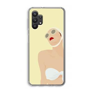 CaseCompany Summer: Samsung Galaxy A32 5G Transparant Hoesje