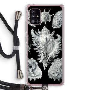CaseCompany Haeckel Prosobranchia: Samsung Galaxy A51 5G Transparant Hoesje met koord