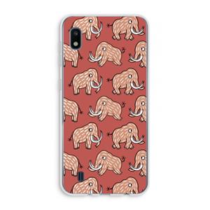CaseCompany Mammoet: Samsung Galaxy A10 Transparant Hoesje