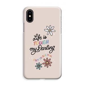 CaseCompany Tough Life: iPhone XS Max Volledig Geprint Hoesje