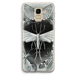 CaseCompany Haeckel Tineida: Samsung Galaxy J6 (2018) Transparant Hoesje