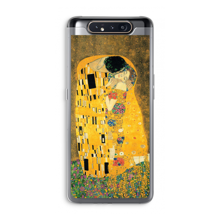 CaseCompany Der Kuss: Samsung Galaxy A80 Transparant Hoesje