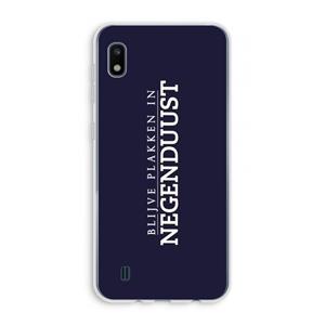 CaseCompany Blijve plakken in Negenduust: Samsung Galaxy A10 Transparant Hoesje