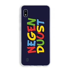 CaseCompany 90's One: Samsung Galaxy A10 Transparant Hoesje