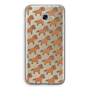 CaseCompany Pony: Samsung Galaxy A5 (2017) Transparant Hoesje