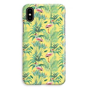 CaseCompany Flamingo party: iPhone XS Max Volledig Geprint Hoesje