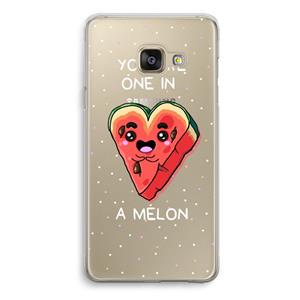 CaseCompany One In A Melon: Samsung Galaxy A3 (2016) Transparant Hoesje