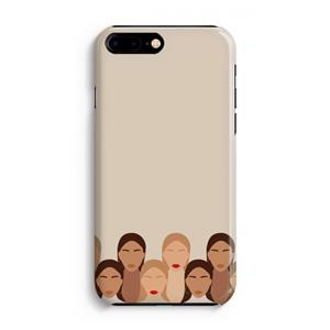 CaseCompany Girls girls girls: Volledig Geprint iPhone 7 Plus Hoesje
