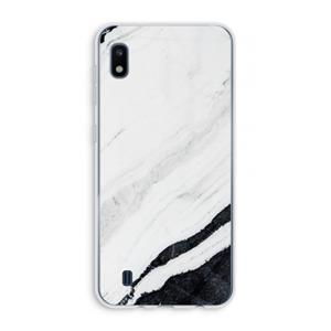 CaseCompany Elegante marmer: Samsung Galaxy A10 Transparant Hoesje
