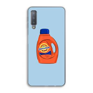 CaseCompany Ultra Sensitive: Samsung Galaxy A7 (2018) Transparant Hoesje