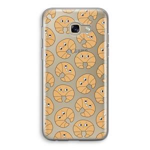 CaseCompany Croissant: Samsung Galaxy A5 (2017) Transparant Hoesje