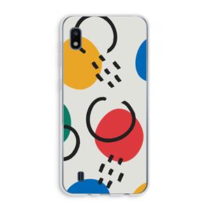 CaseCompany Illustratieve pop 3: Samsung Galaxy A10 Transparant Hoesje