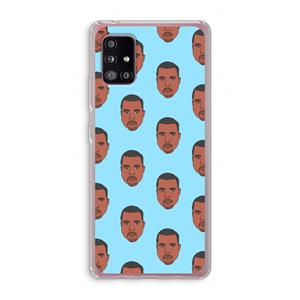 CaseCompany Kanye Call Me℃: Samsung Galaxy A51 5G Transparant Hoesje