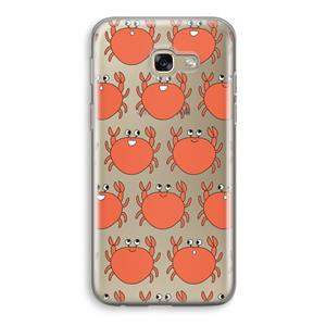 CaseCompany Krab: Samsung Galaxy A5 (2017) Transparant Hoesje