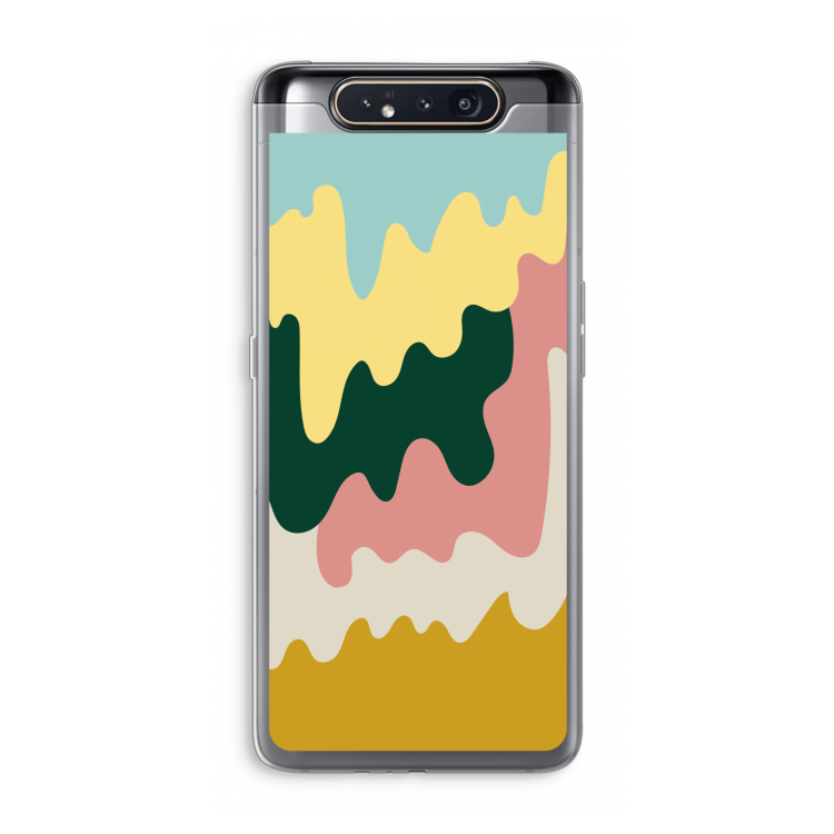 CaseCompany Baar B: Samsung Galaxy A80 Transparant Hoesje