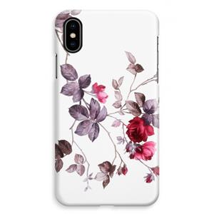 CaseCompany Mooie bloemen: iPhone XS Max Volledig Geprint Hoesje