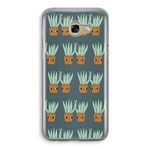 CaseCompany Sansevieria: Samsung Galaxy A5 (2017) Transparant Hoesje