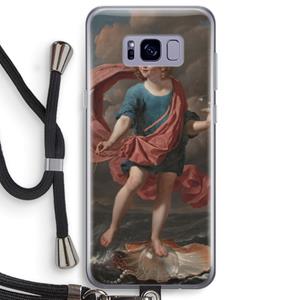 CaseCompany Soap Bubbles: Samsung Galaxy S8 Plus Transparant Hoesje met koord
