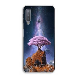 CaseCompany Ambition: Samsung Galaxy A7 (2018) Transparant Hoesje