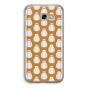 CaseCompany Uilen: Samsung Galaxy A5 (2017) Transparant Hoesje