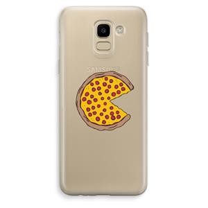CaseCompany You Complete Me #2: Samsung Galaxy J6 (2018) Transparant Hoesje