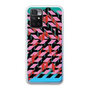 CaseCompany Skew Blush 2: Xiaomi Redmi 10 Transparant Hoesje