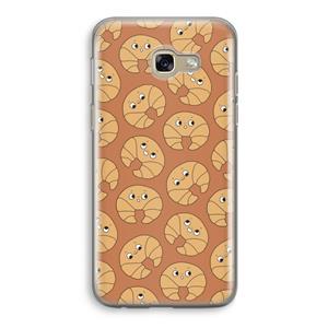 CaseCompany Croissant: Samsung Galaxy A5 (2017) Transparant Hoesje