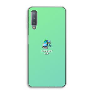 CaseCompany Win98: Samsung Galaxy A7 (2018) Transparant Hoesje