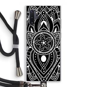 CaseCompany It's Complicated: Samsung Galaxy Note 10 Plus Transparant Hoesje met koord