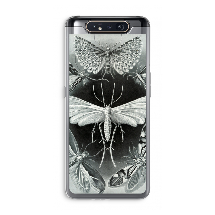 CaseCompany Haeckel Tineida: Samsung Galaxy A80 Transparant Hoesje
