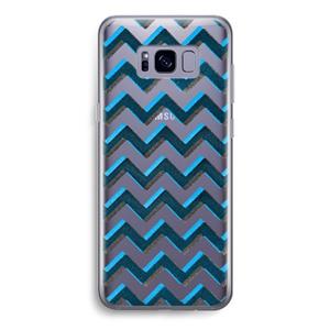CaseCompany Onderbroken lijn: Samsung Galaxy S8 Transparant Hoesje