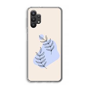 CaseCompany Leaf me if you can: Samsung Galaxy A32 5G Transparant Hoesje
