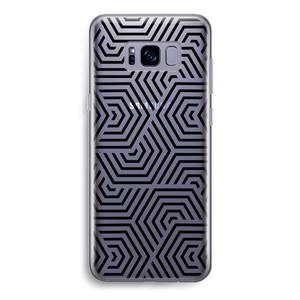 CaseCompany Magic pattern: Samsung Galaxy S8 Transparant Hoesje