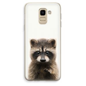 CaseCompany Rocco: Samsung Galaxy J6 (2018) Transparant Hoesje