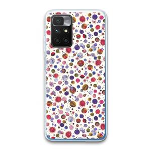 CaseCompany Planets Space: Xiaomi Redmi 10 Transparant Hoesje