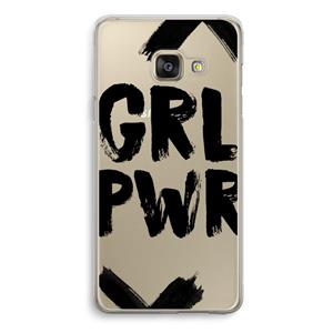 CaseCompany Girl Power #2: Samsung Galaxy A3 (2016) Transparant Hoesje