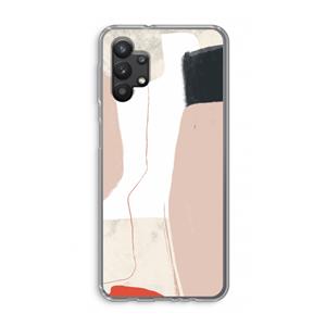 CaseCompany Lava: Samsung Galaxy A32 5G Transparant Hoesje