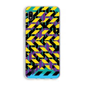 CaseCompany Skew Bee 3: Samsung Galaxy A10 Transparant Hoesje